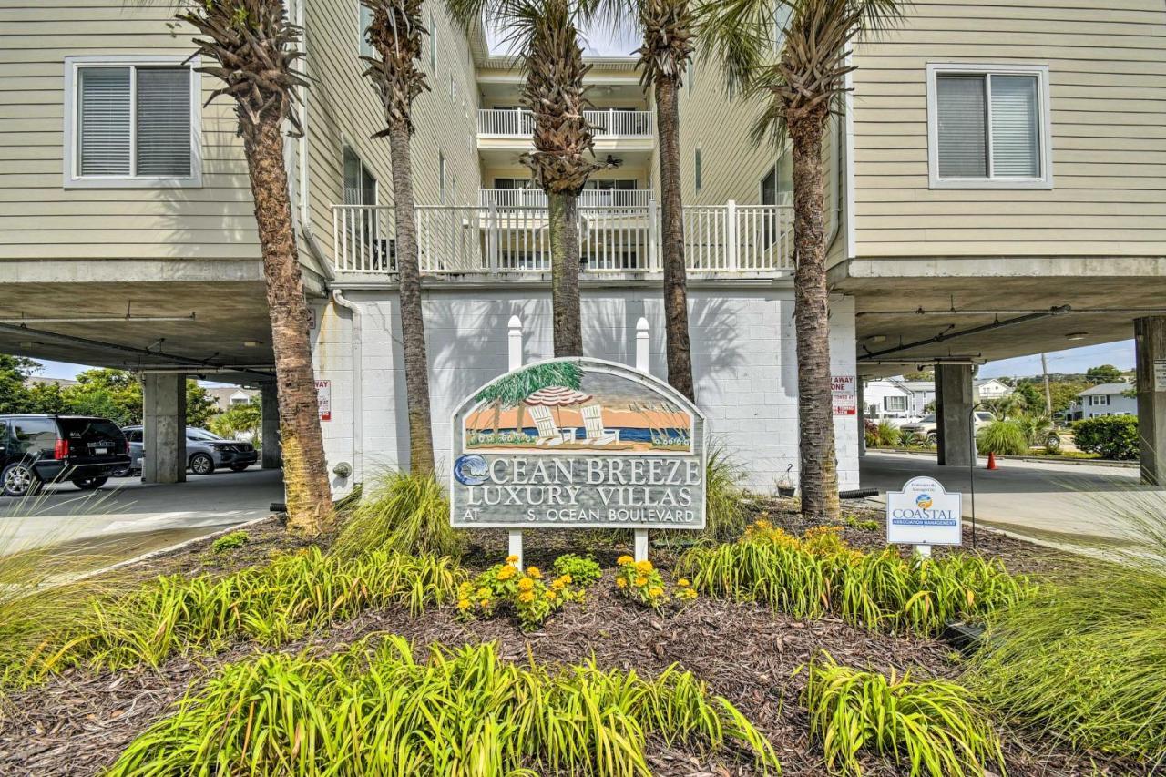 Roomy North Myrtle Beach Condo, Walk To Beach Exterior foto